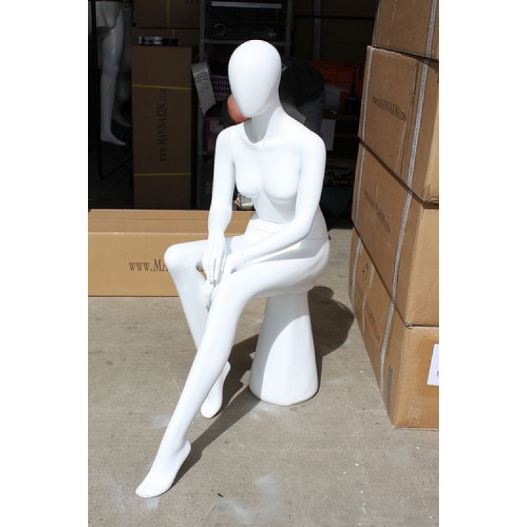 Hire Seated Female Mannequin